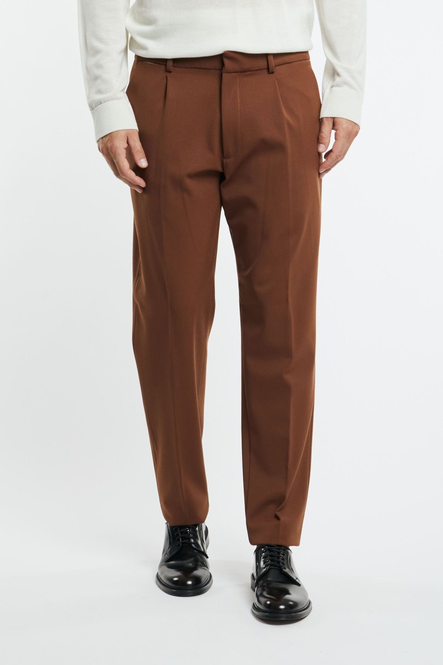 Uomo cruna Pantaloni | Pantalone Marrone