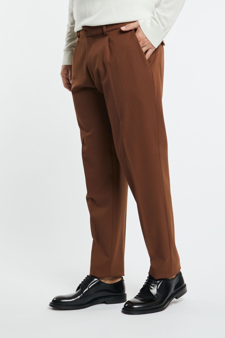 Uomo cruna Pantaloni | Pantalone Marrone