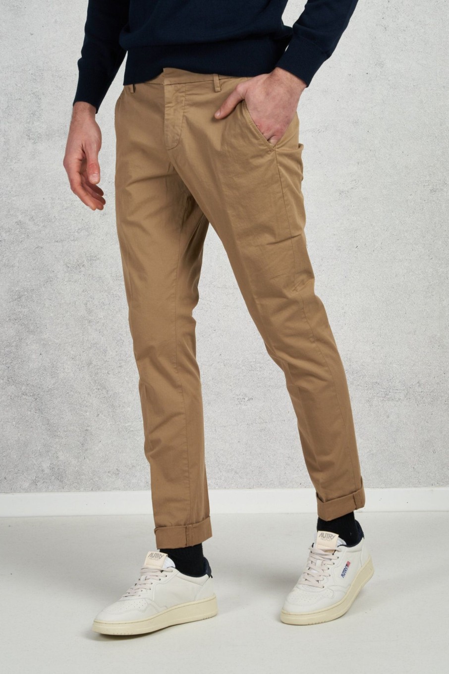 Uomo dondup Pantaloni | Pantalone Gaubert Blu Uomo