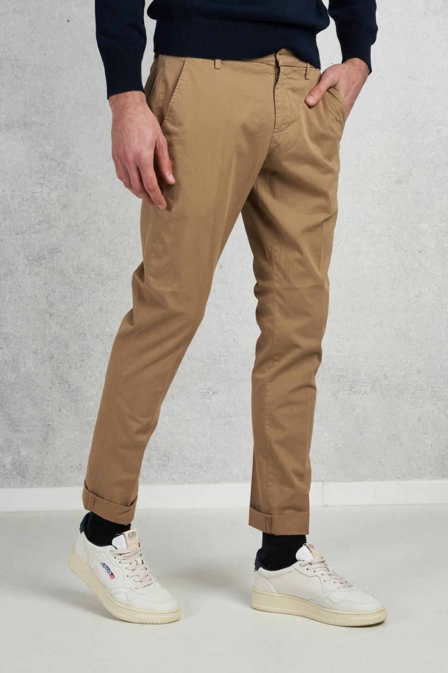 Uomo dondup Pantaloni | Pantalone Gaubert Blu Uomo