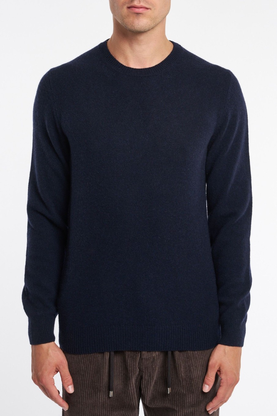 Uomo mauro ottaviani Maglie | Maglia Girocollo Green Cashmere Blu