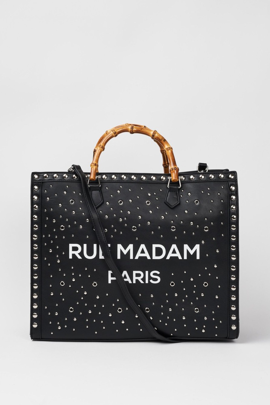 Donna rue madam Borse | Borsa Tote Bag Pelle Nero