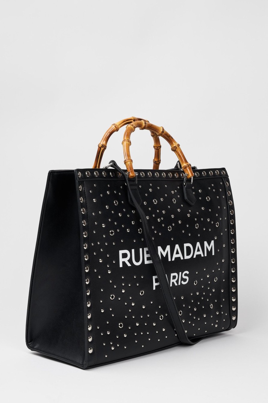 Donna rue madam Borse | Borsa Tote Bag Pelle Nero