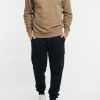 Uomo c.p. company Felpe | Cp Company Brushed Emerized Diagonal Fleece Logo Sweatshirt Multicolor Uomo