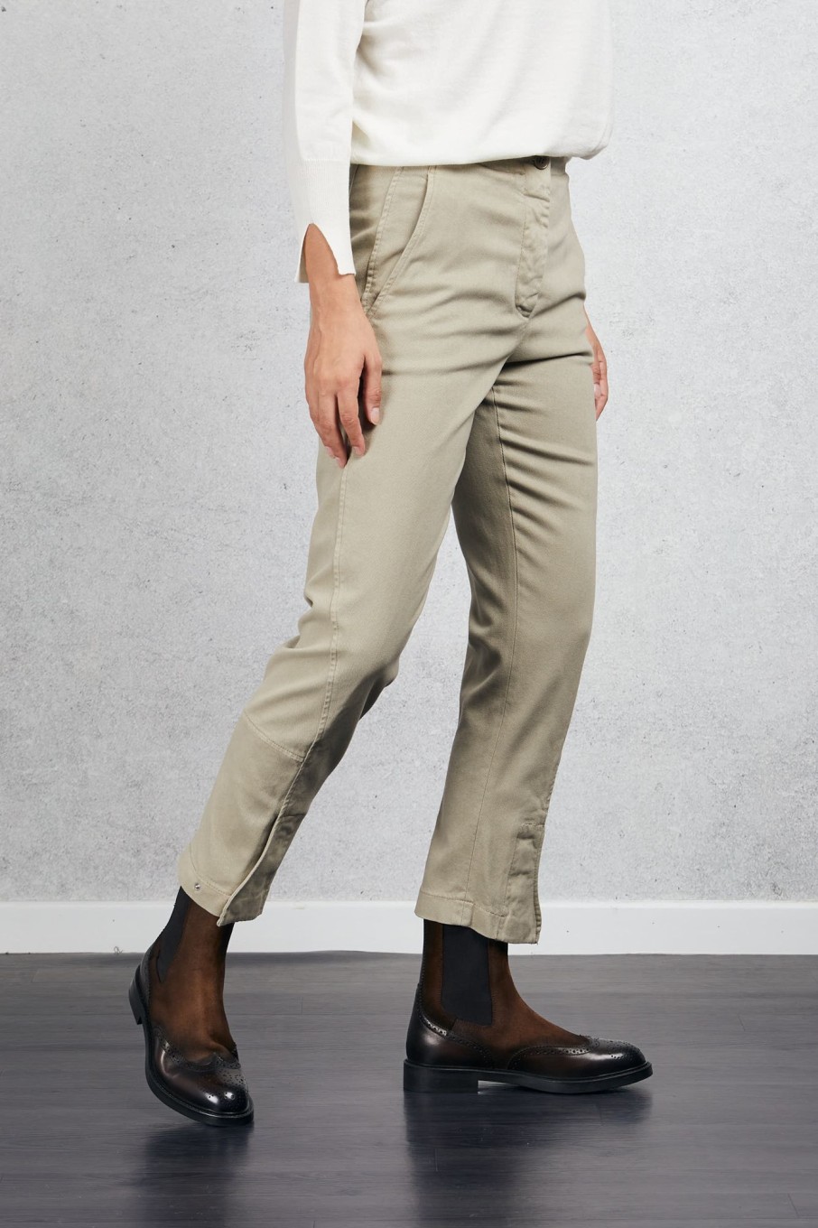 Donna aspesi Pantaloni | Pantalone Cavallerizza Marrone Donna