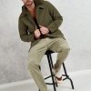 Uomo barbour Giubbotti | Giubbino Verde Uomo