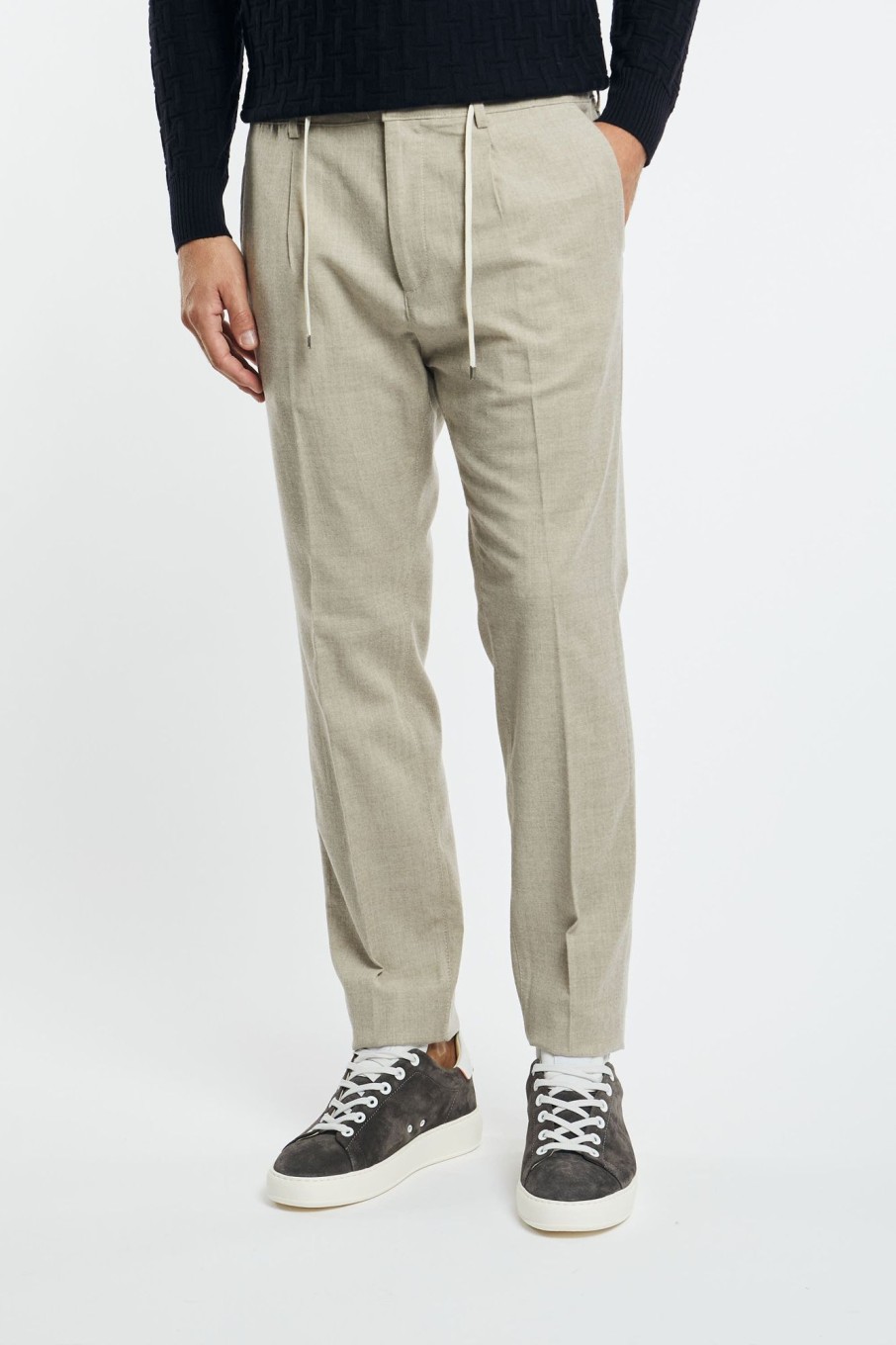 Uomo cruna Pantaloni | Pantalone Beige