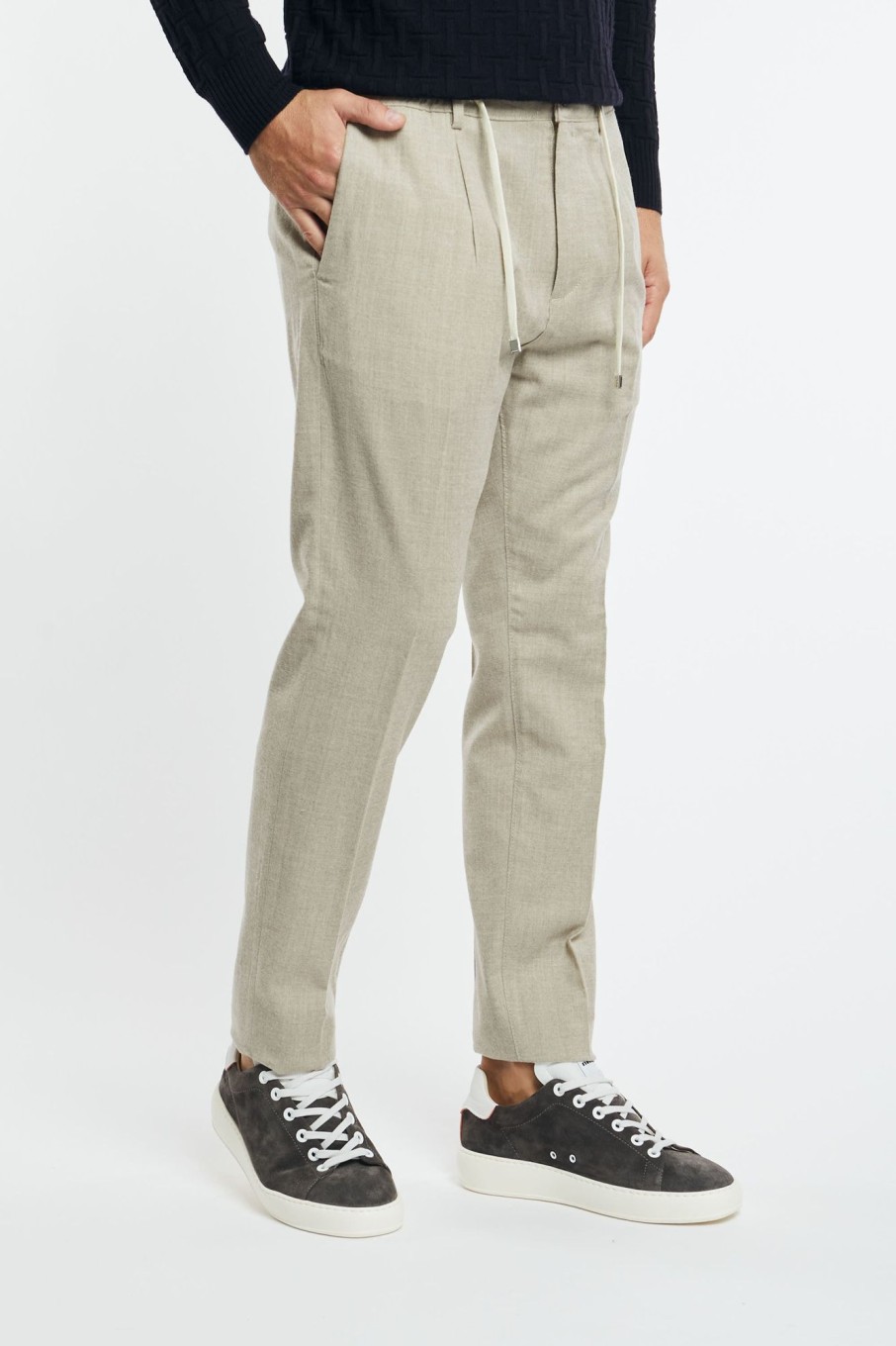 Uomo cruna Pantaloni | Pantalone Beige