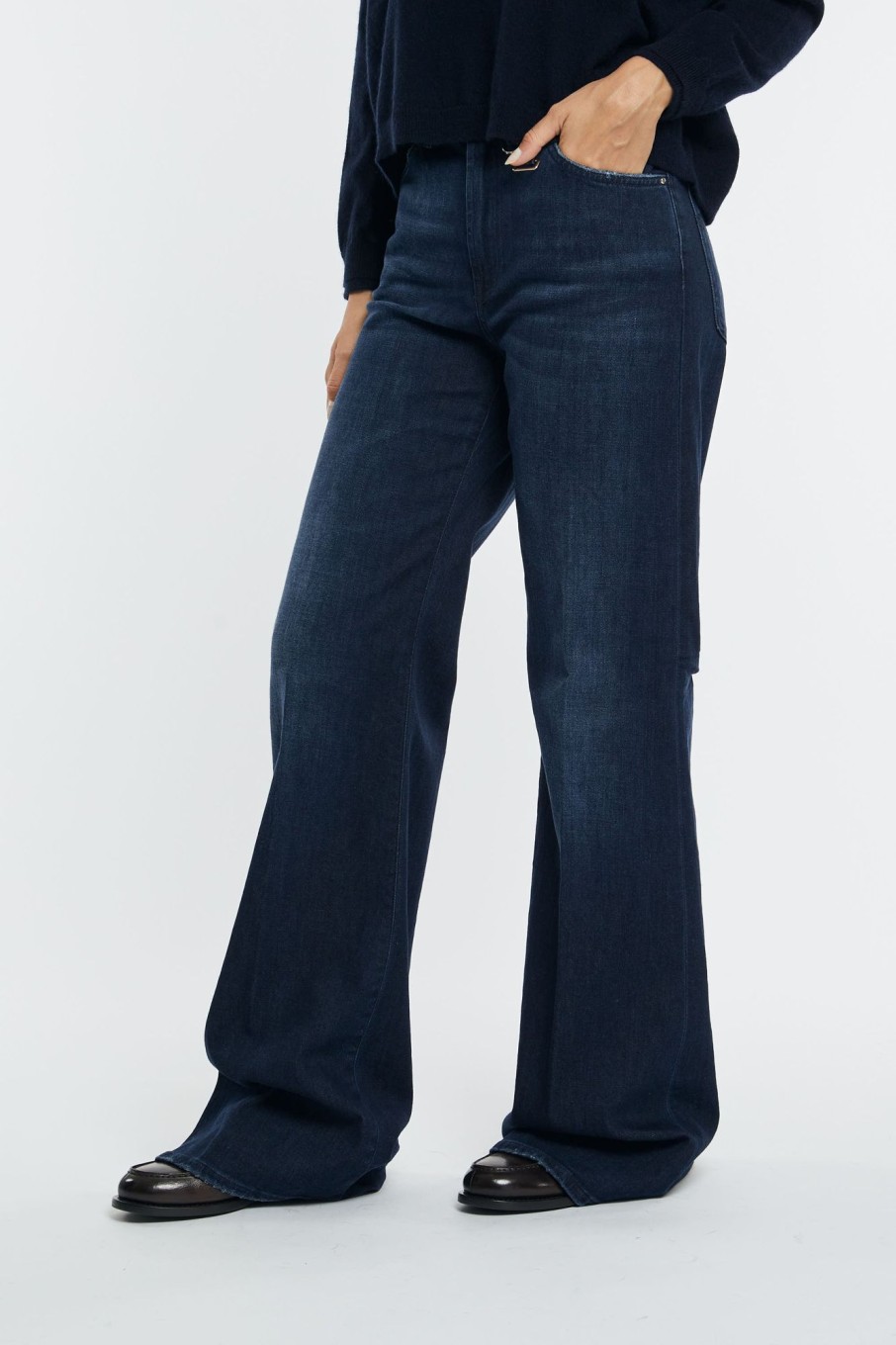 Donna dondup Jeans | Jeans Amber Accessorio Blu Donna