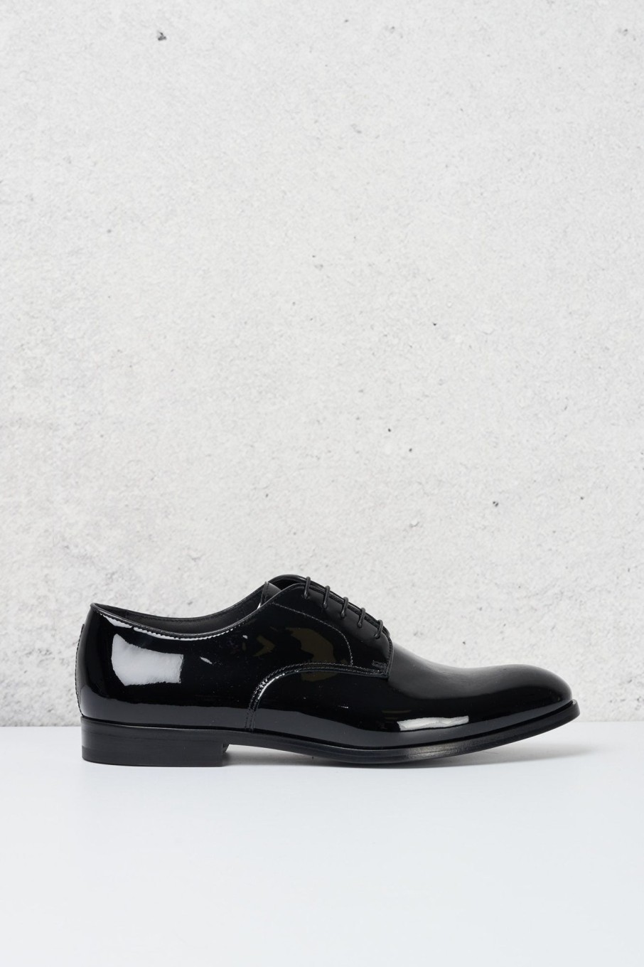 Uomo doucal's Stringate | Scarpa Derby Skin Nero Uomo 82896-18854