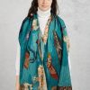 Donna fumagalli 1891 Sciarpe | Sciarpa Verde Donna