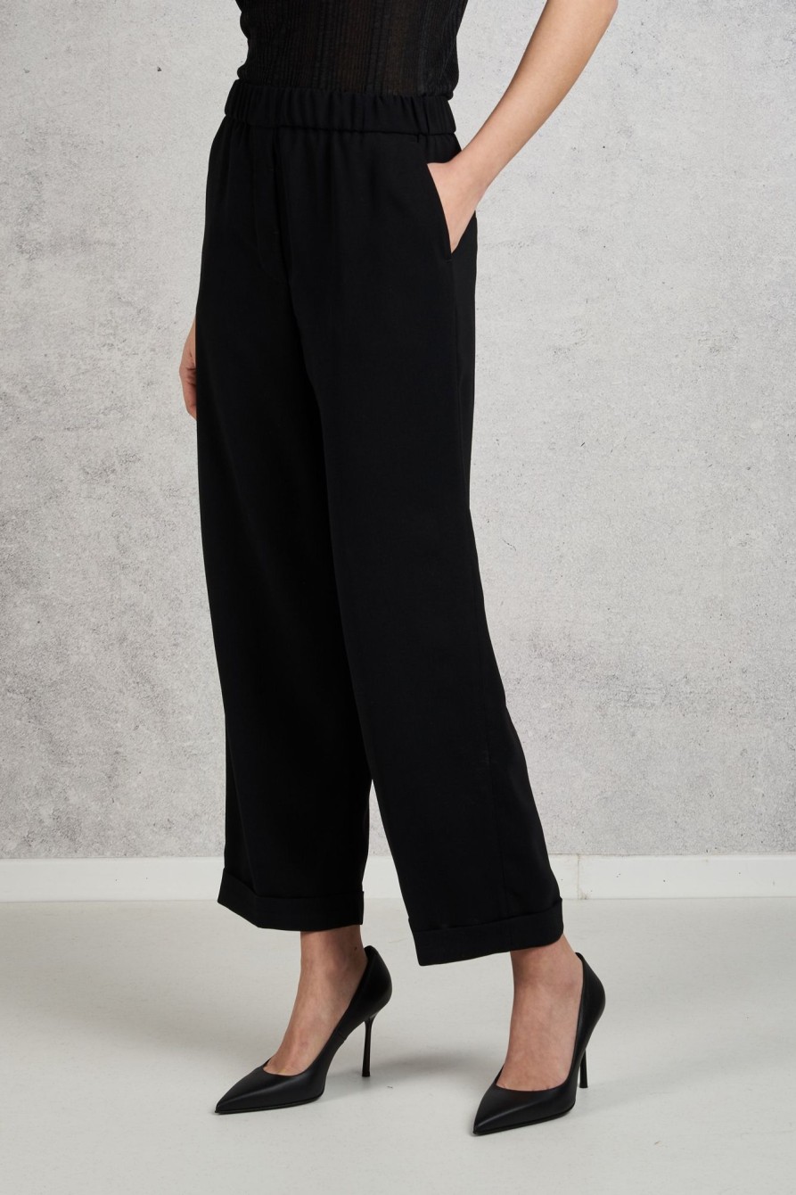 Donna peserico Pantaloni | Pantalone Nero Donna