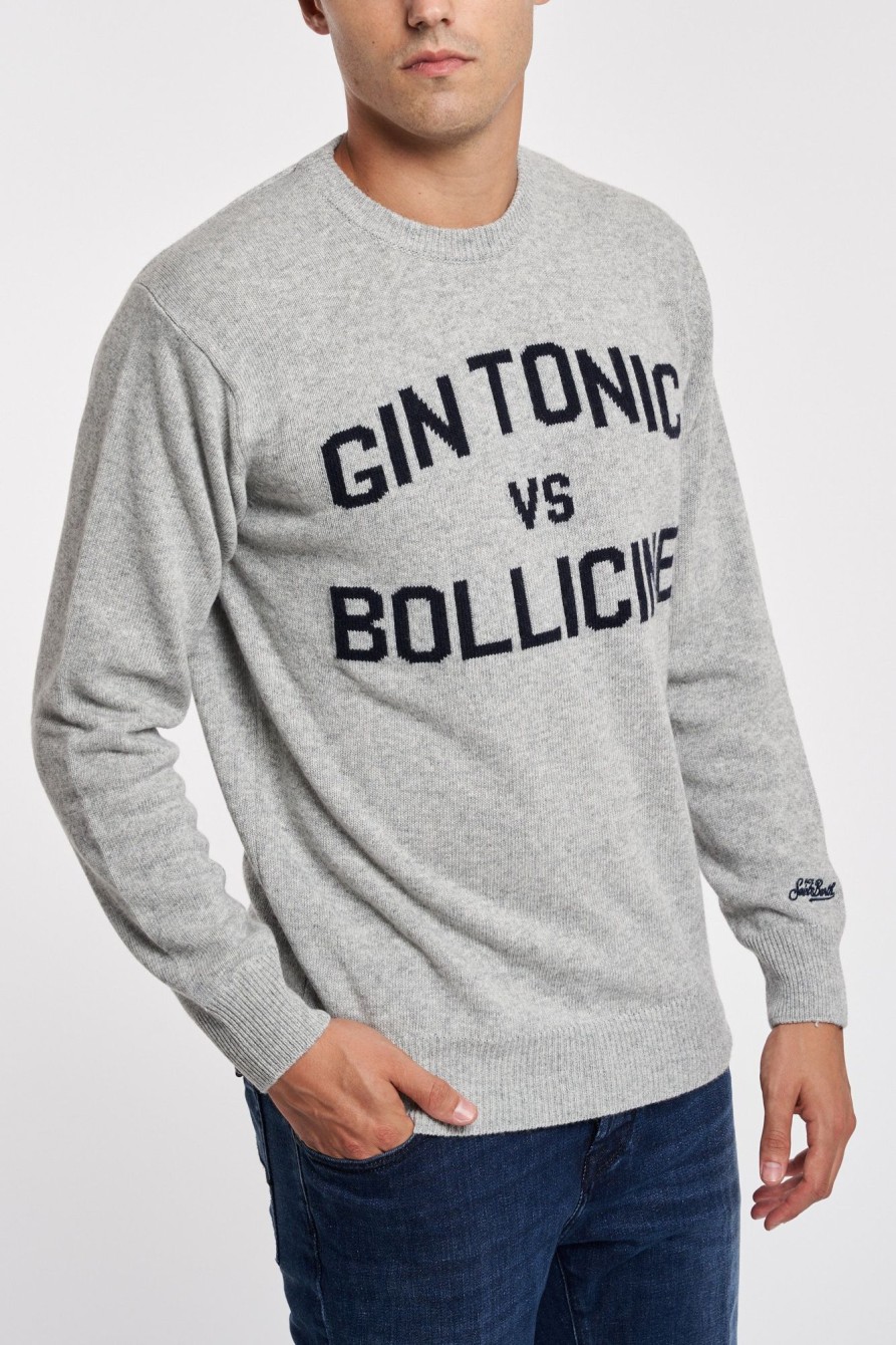 Uomo mc2 saint barth Maglie | Sweater Round Neck Multicolor