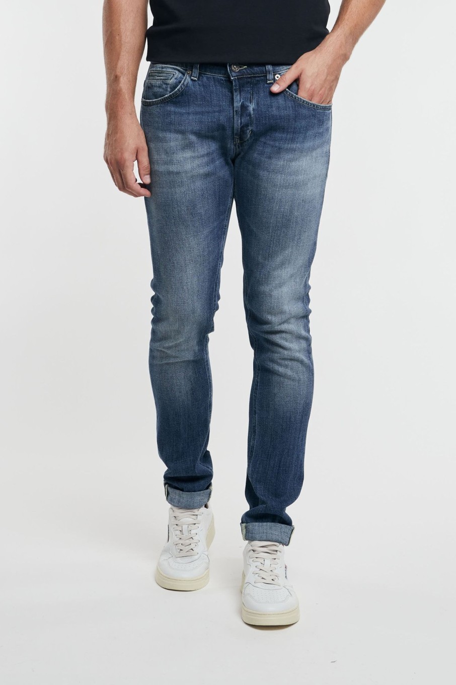 Uomo dondup Jeans | Jeans George Multicolor Uomo