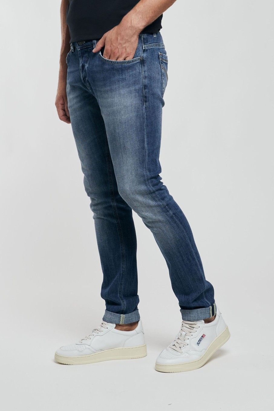 Uomo dondup Jeans | Jeans George Multicolor Uomo