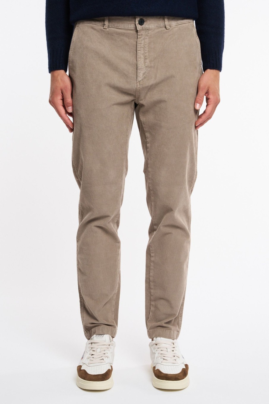 Uomo department 5 Jeans | Prince Denim Pantalone Chinos Grigio Uomo