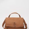 Donna zanellato Borse | Borsa Postina Pura 20 Luxethic Pelle Marrone