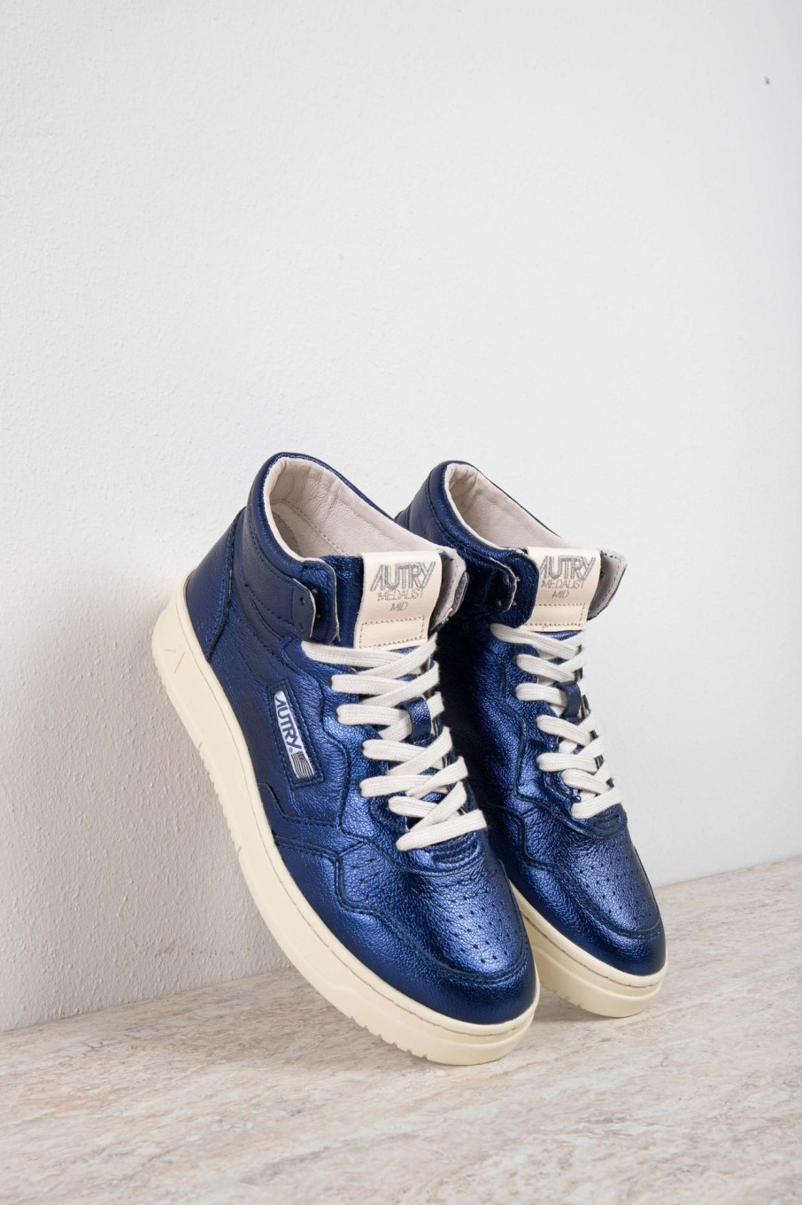 Donna autry Sneakers | 01 Low Wom Goat Blu Donna