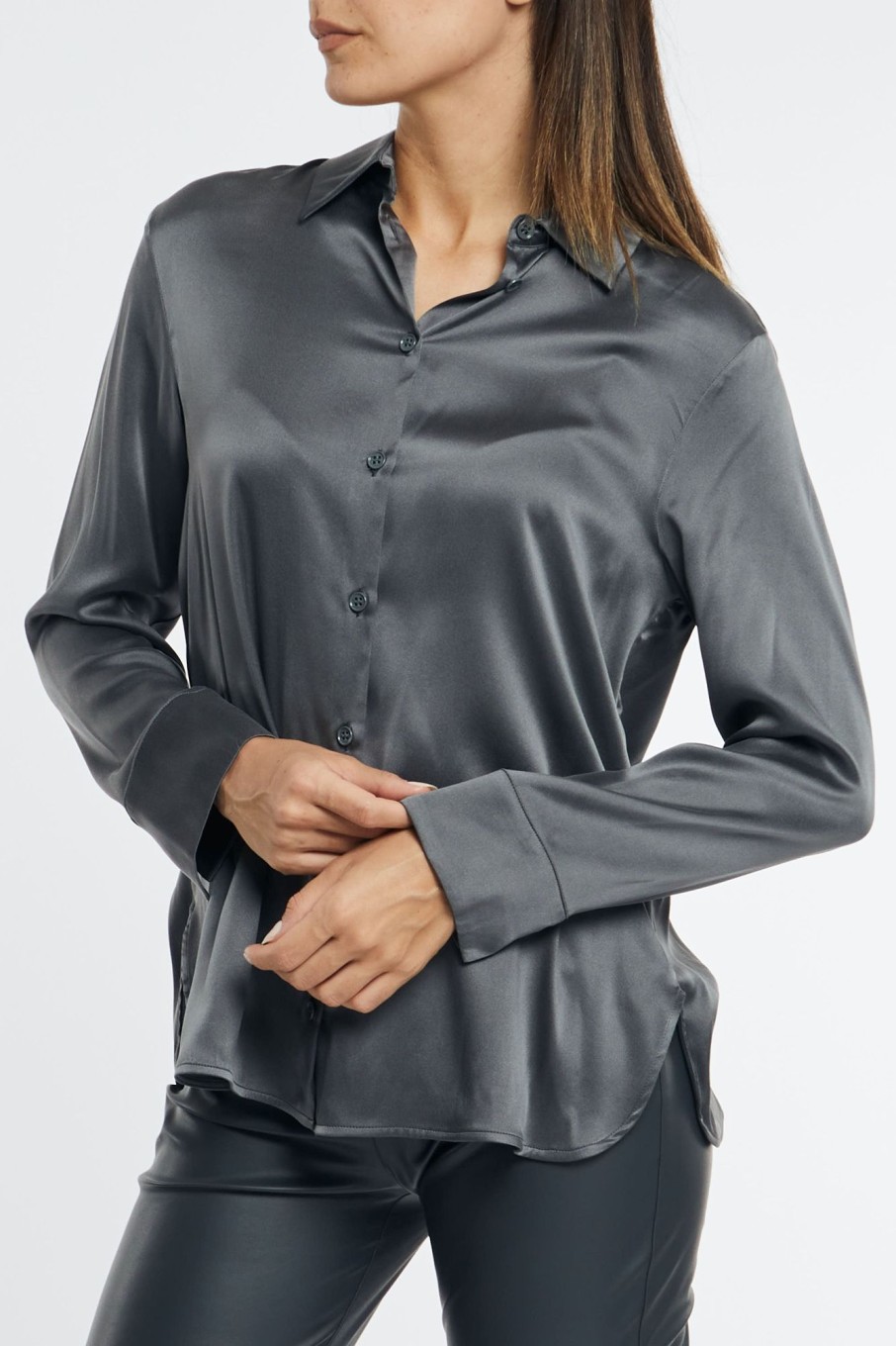 Donna maxmara Camicie | Camicia Grigio