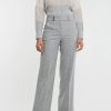 Donna peserico Pantaloni | Pantalone Flanella Leggera Grigio Donna 93344-26354