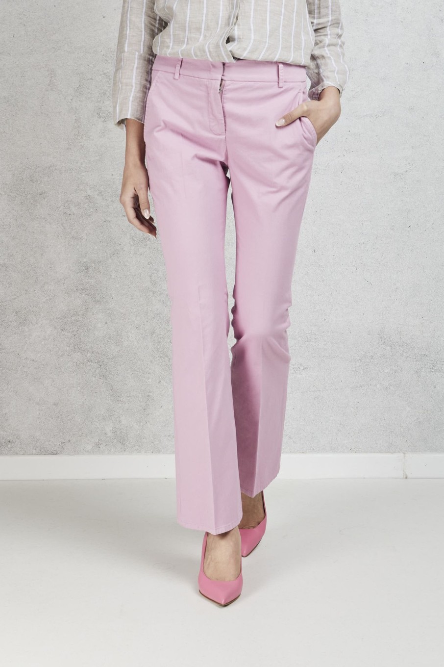 Donna incotex Pantaloni | Pantalone Rosa Donna