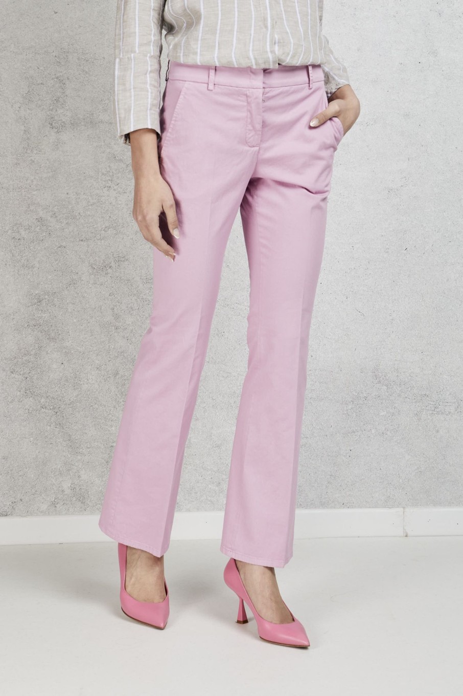 Donna incotex Pantaloni | Pantalone Rosa Donna