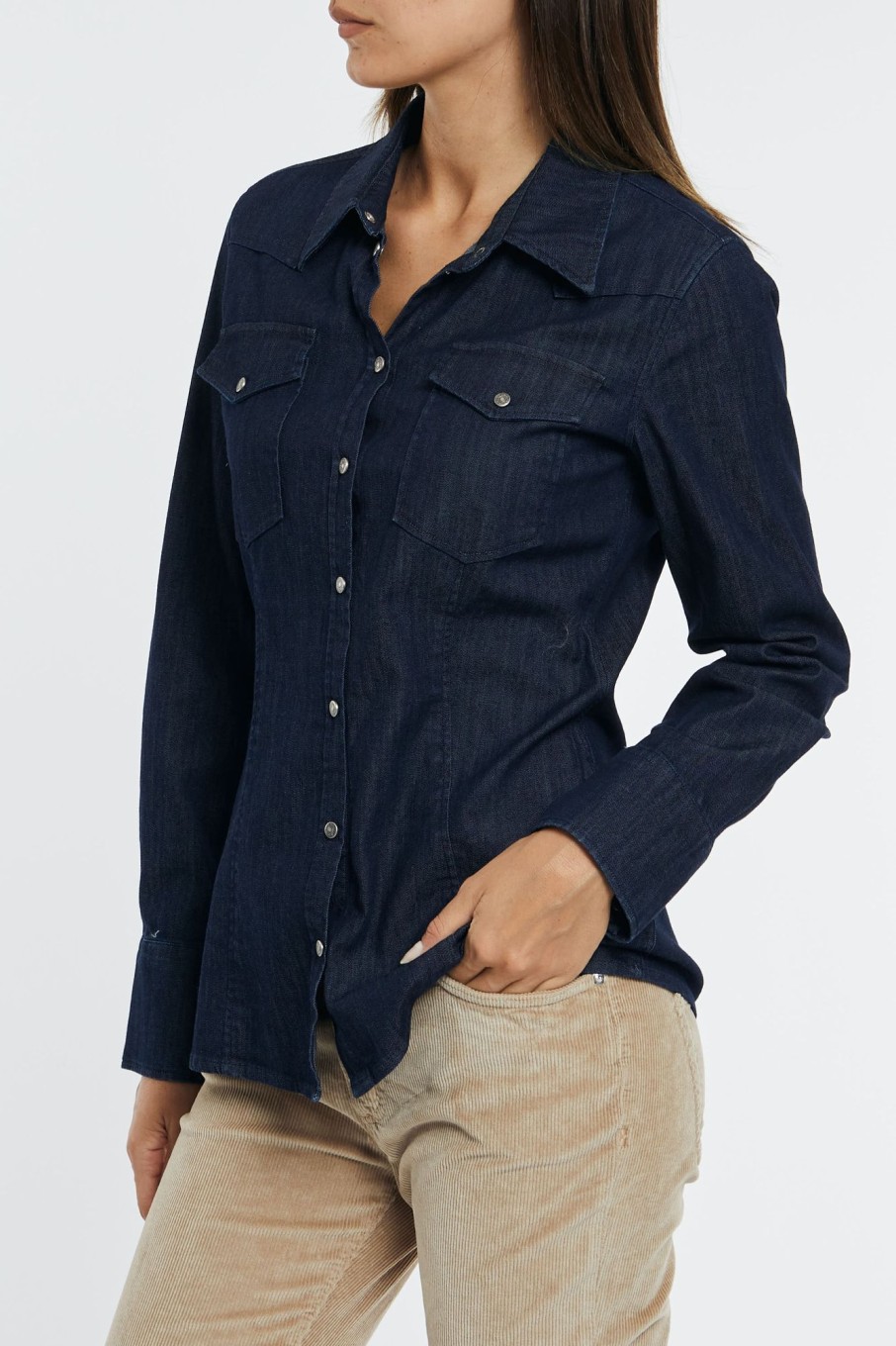 Donna dondup Camicie | Camicia Blu