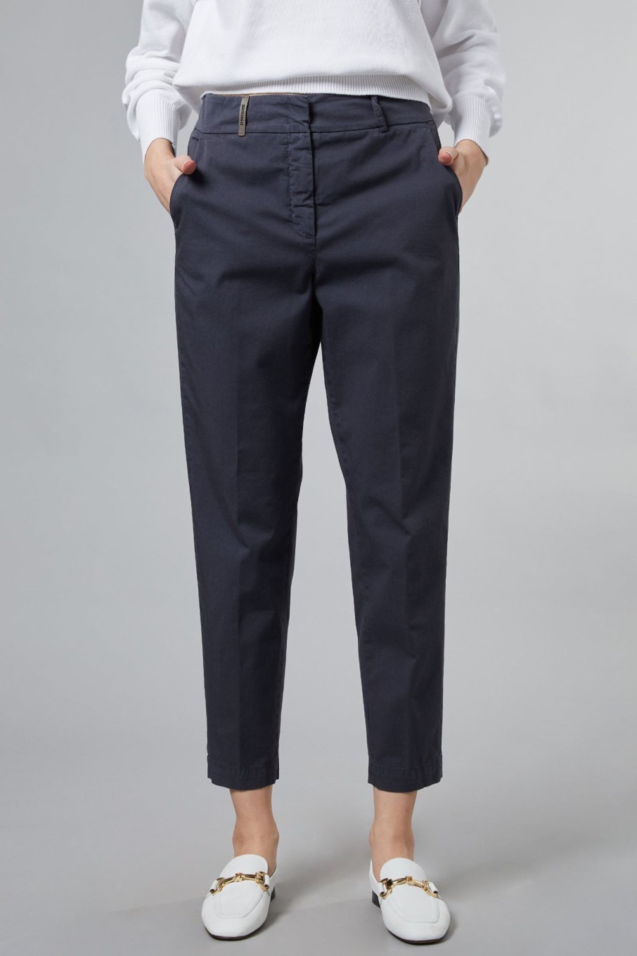 Donna peserico Pantaloni | Pantalone Blu Donna