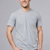 Uomo aspesi T-Shirts | T-Shirt Grigio Uomo