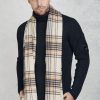 Uomo barbour Sciarpe | Sciarpa Marrone Uomo