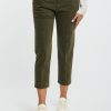 Donna dondup Pantaloni | Pantalone Gabardina Arile Verde