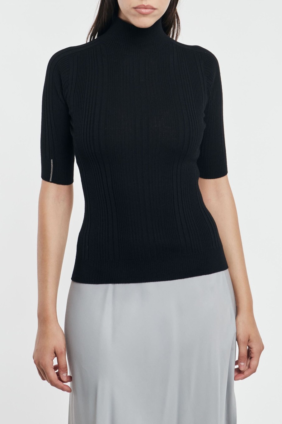 Donna peserico Maglie | Maglia Tricot Nero Donna 93291-14228