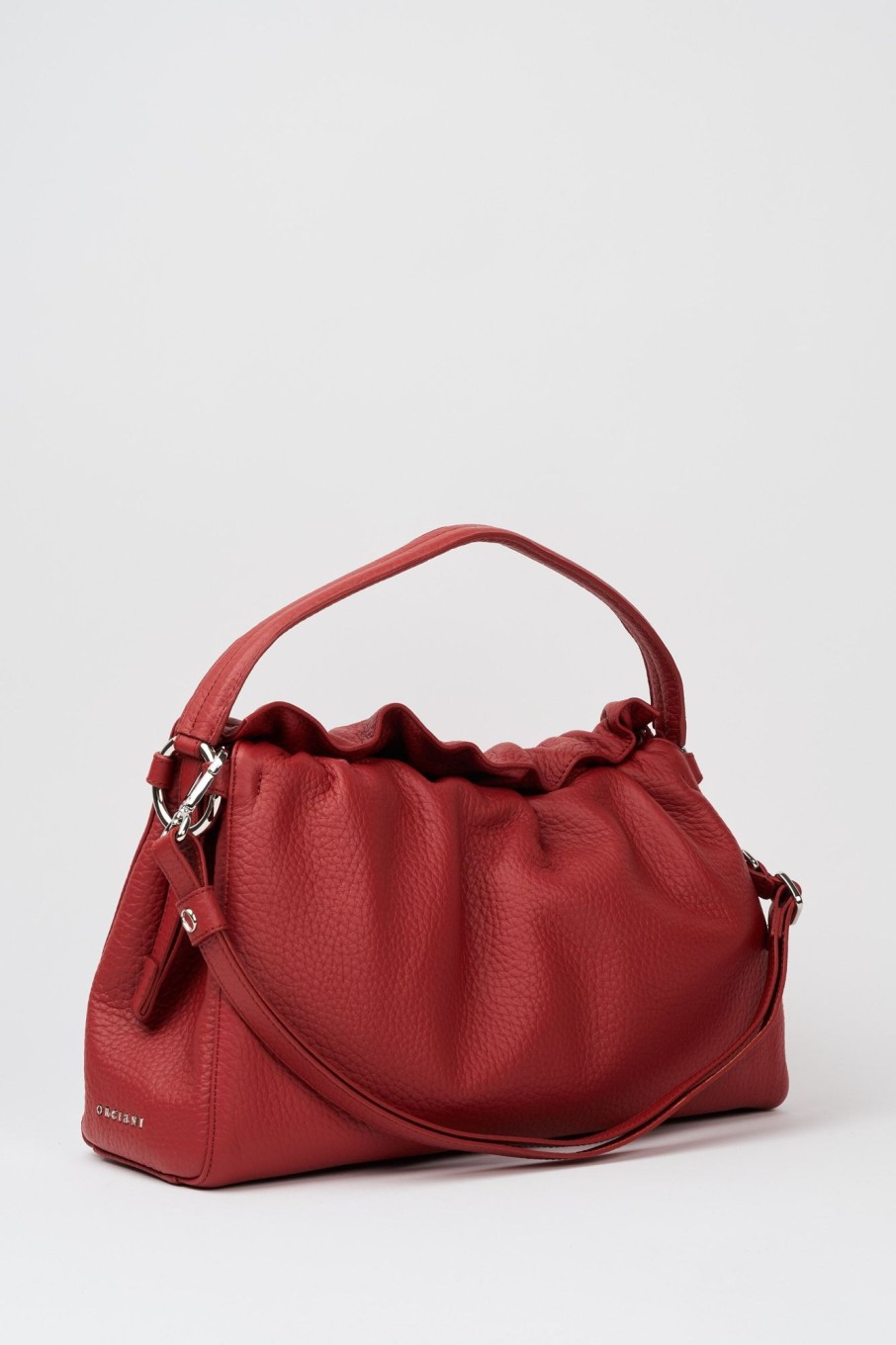 Donna orciani Borse | Borsa Puffy Grande Rosso Donna