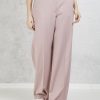 Donna maxmara Pantaloni | Pantalone In Lana Vergine Rosa Donna