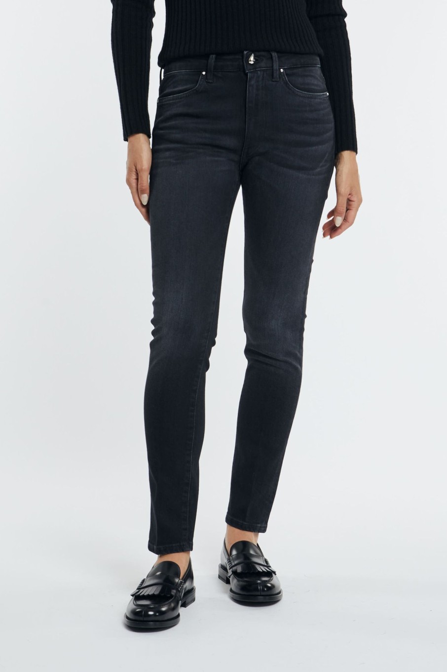 Donna dondup Jeans | Jeans Iris Gioiello Blu Donna