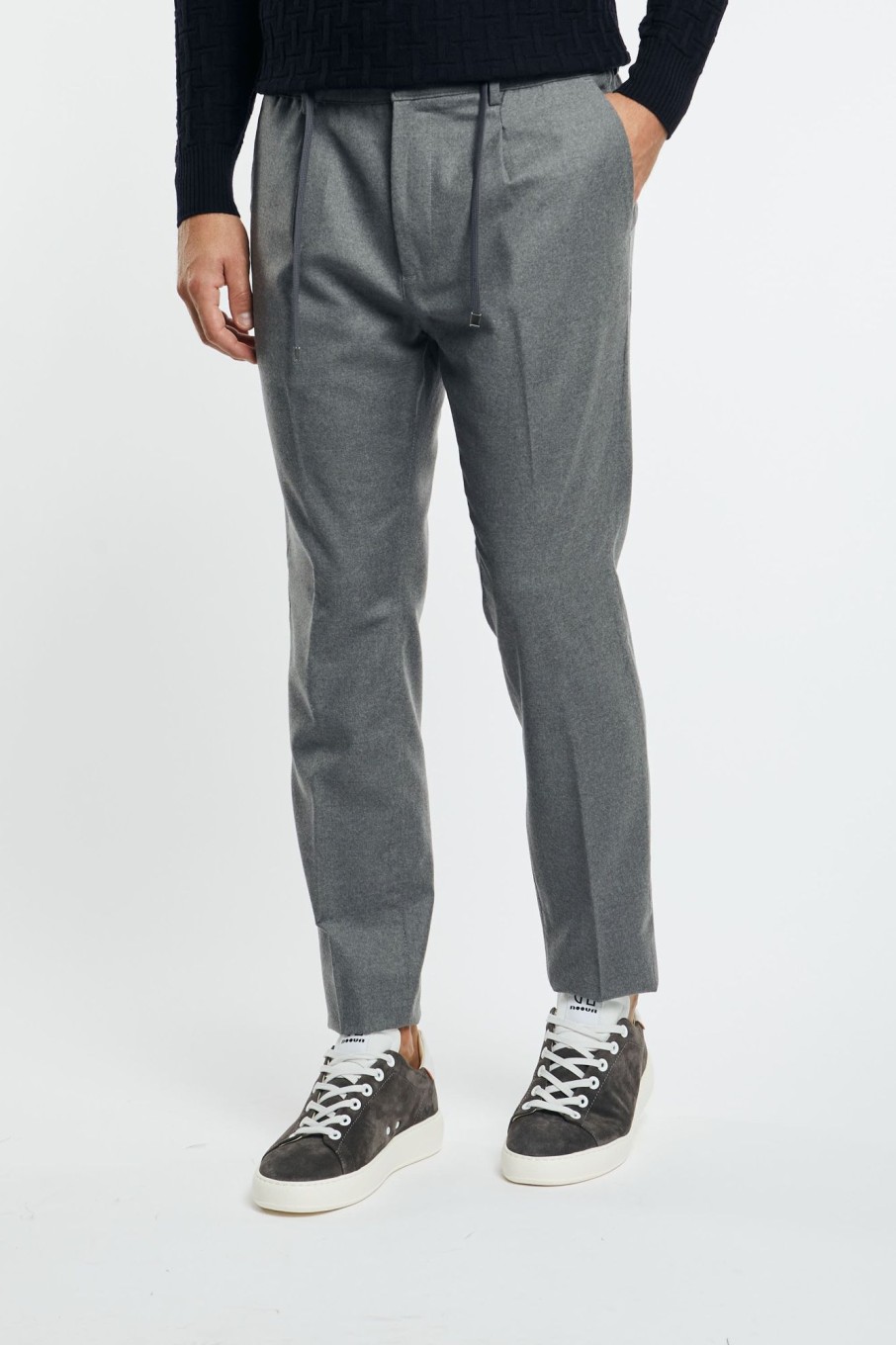 Uomo cruna Pantaloni | Pantalone Grigio