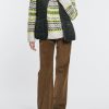 Donna barbour Giacche | Lady Fleece Betty Verde Donna