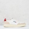 Uomo autry Sneakers | 01 Low Man Leather/Suede Bianco Uomo