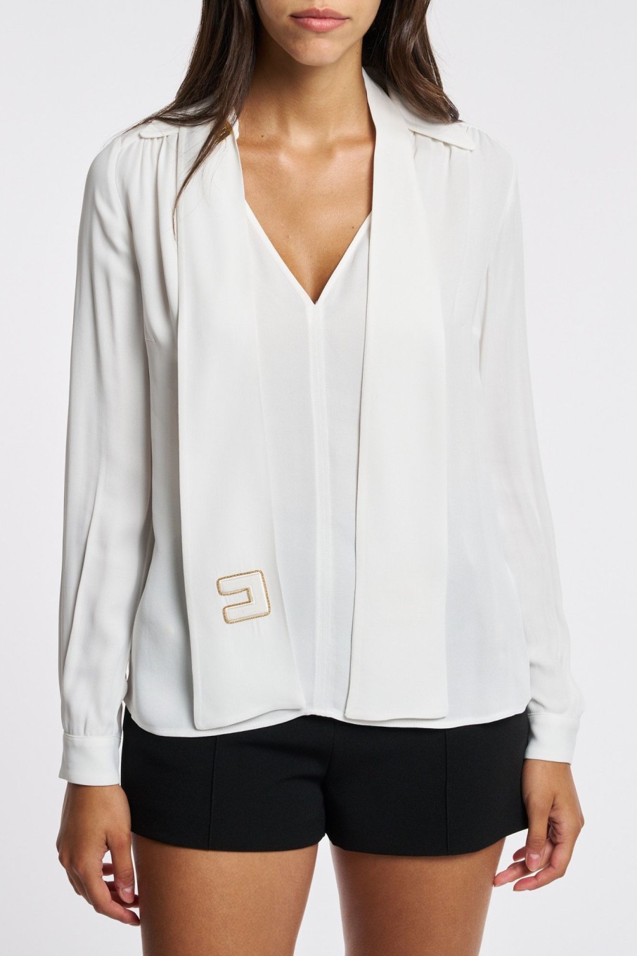 Donna elisabetta franchi Camicie | Camicia Bianco