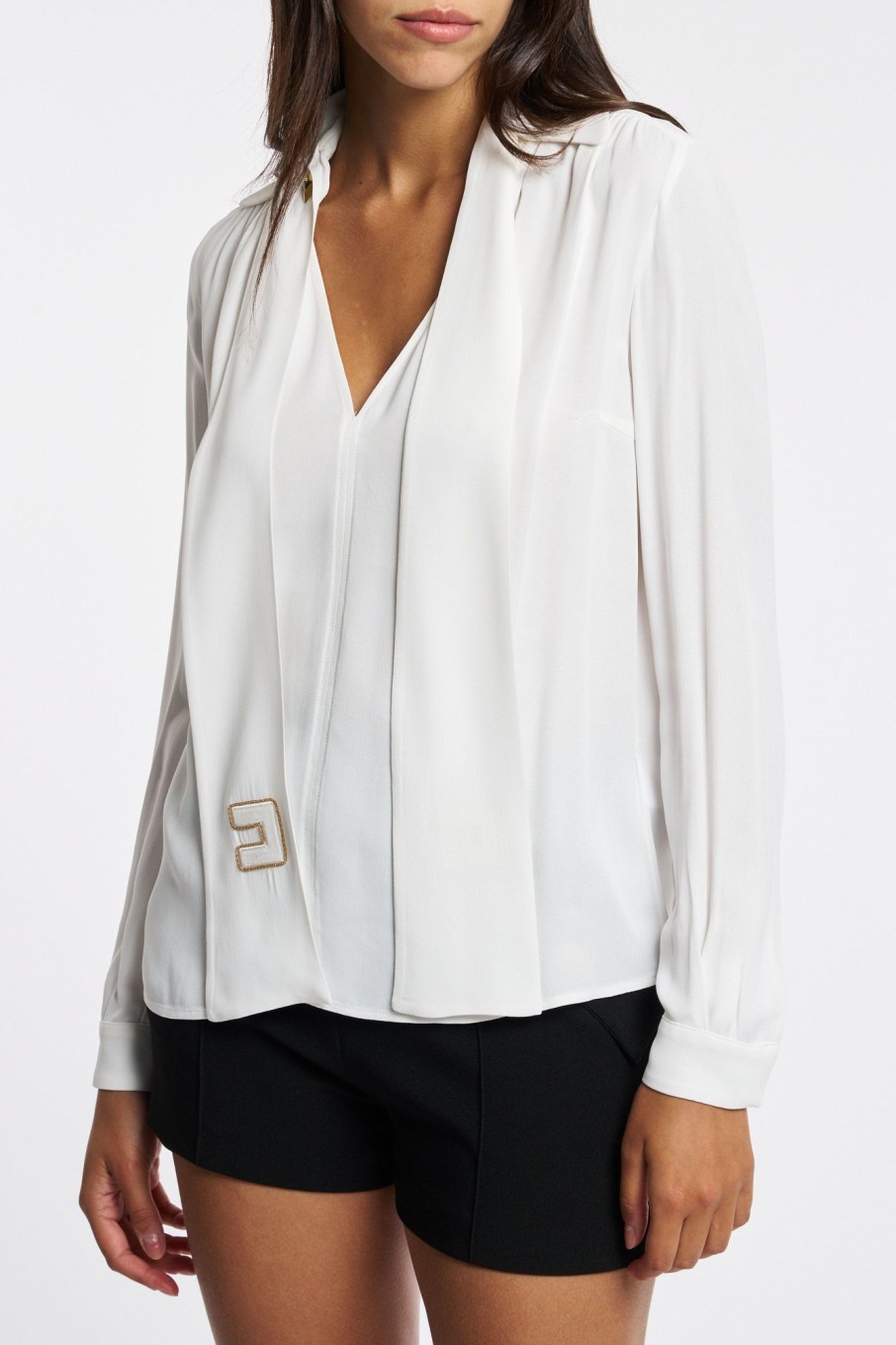 Donna elisabetta franchi Camicie | Camicia Bianco