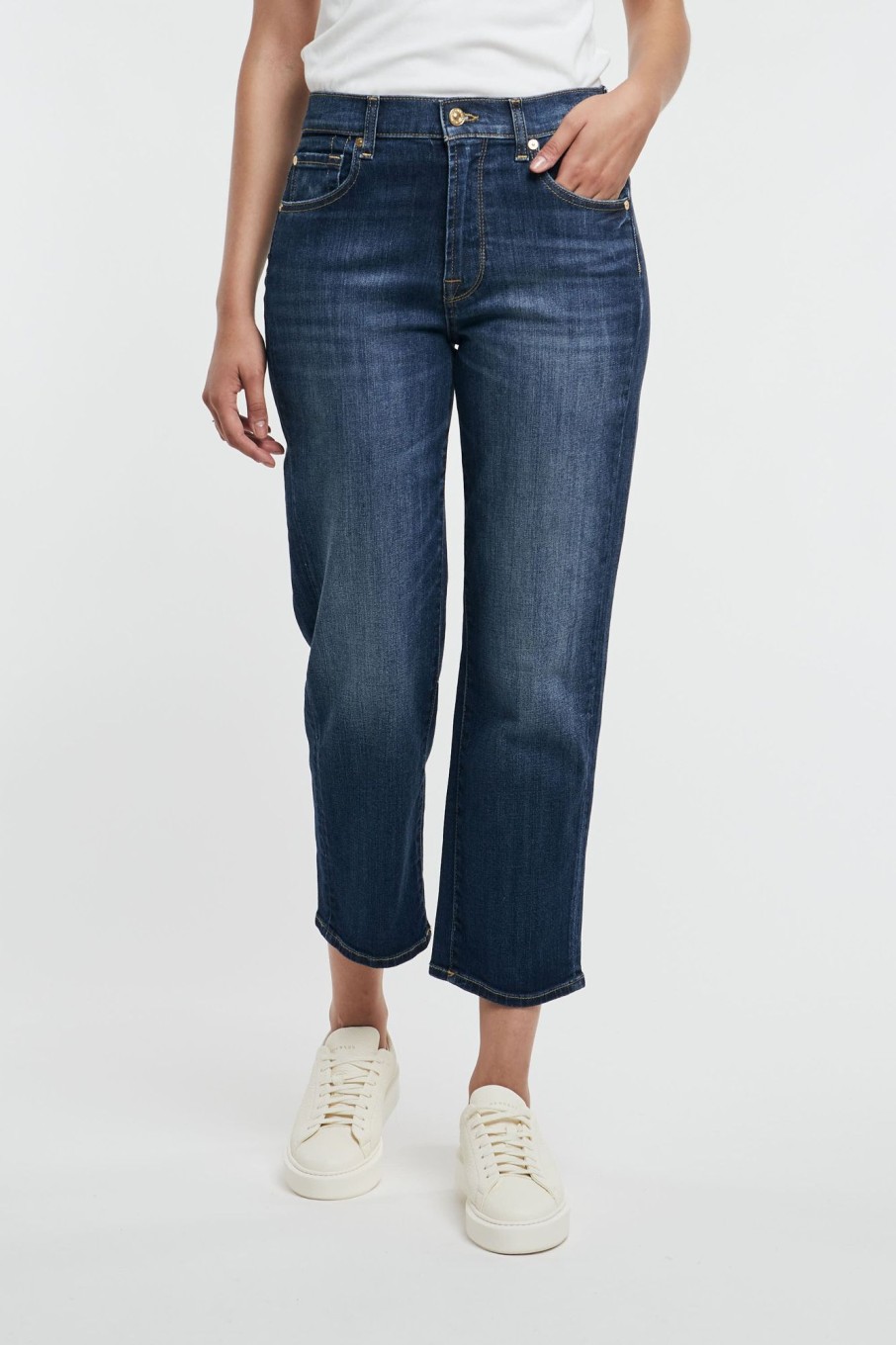 Donna 7 for all mankind Jeans | - The Modern Straight Nolita Blu Donna