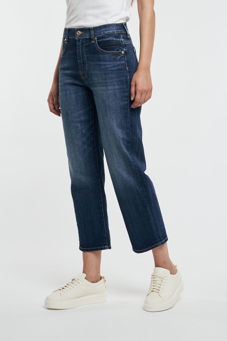 Donna 7 for all mankind Jeans | - The Modern Straight Nolita Blu Donna