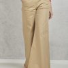 Donna semi-couture Pantaloni | Pantalone Saffie Marrone Donna