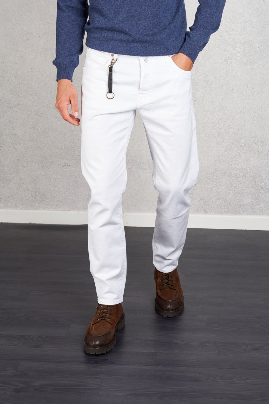 Uomo incotex denim Jeans | Jeans Bianco Uomo