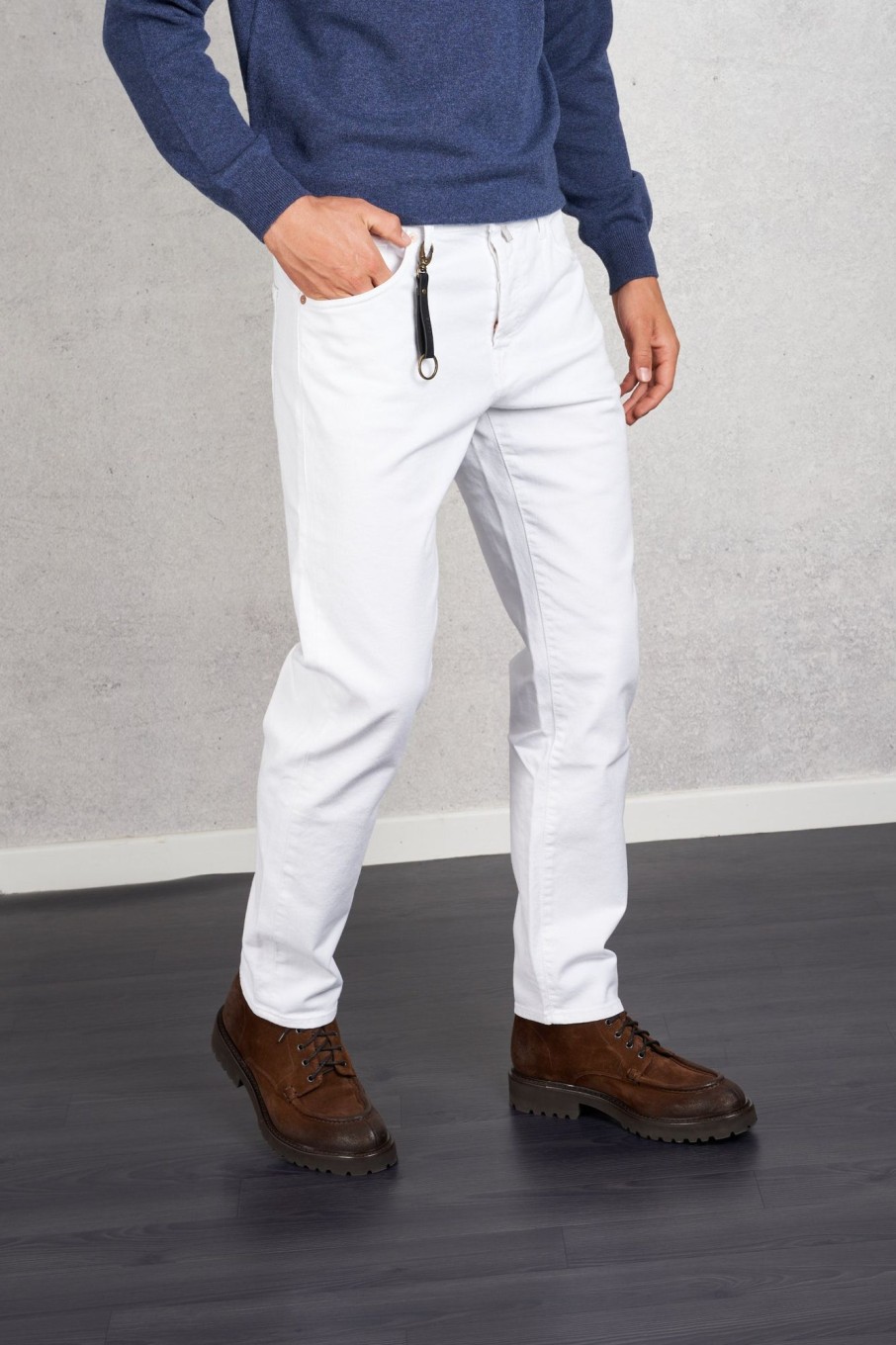 Uomo incotex denim Jeans | Jeans Bianco Uomo