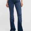 Donna mother Jeans | The Down Low Weekender Heel Blu Donna