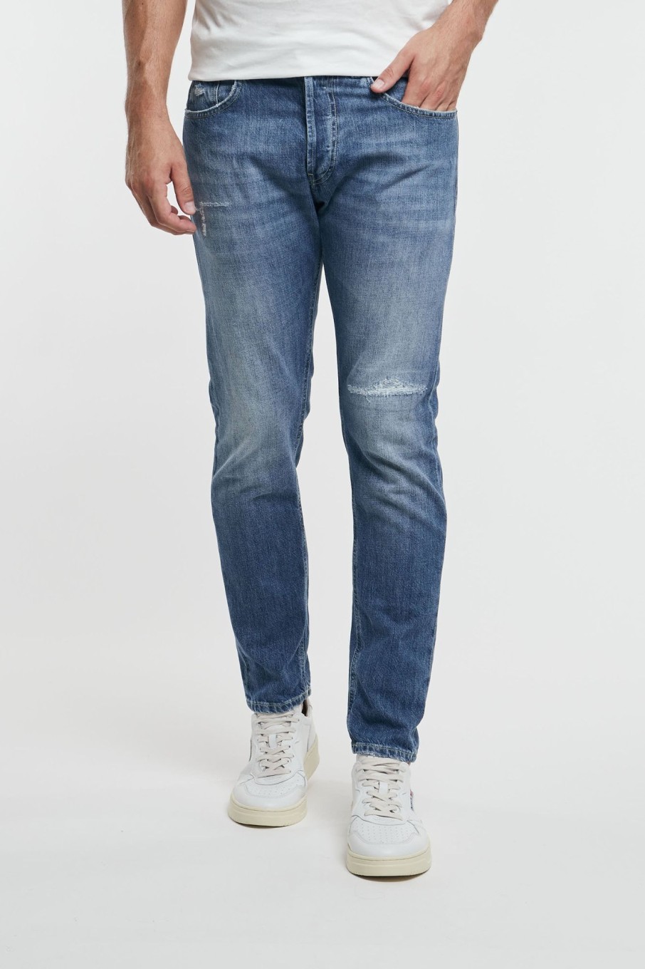 Uomo dondup Jeans | Jeans Dian Multicolor Uomo