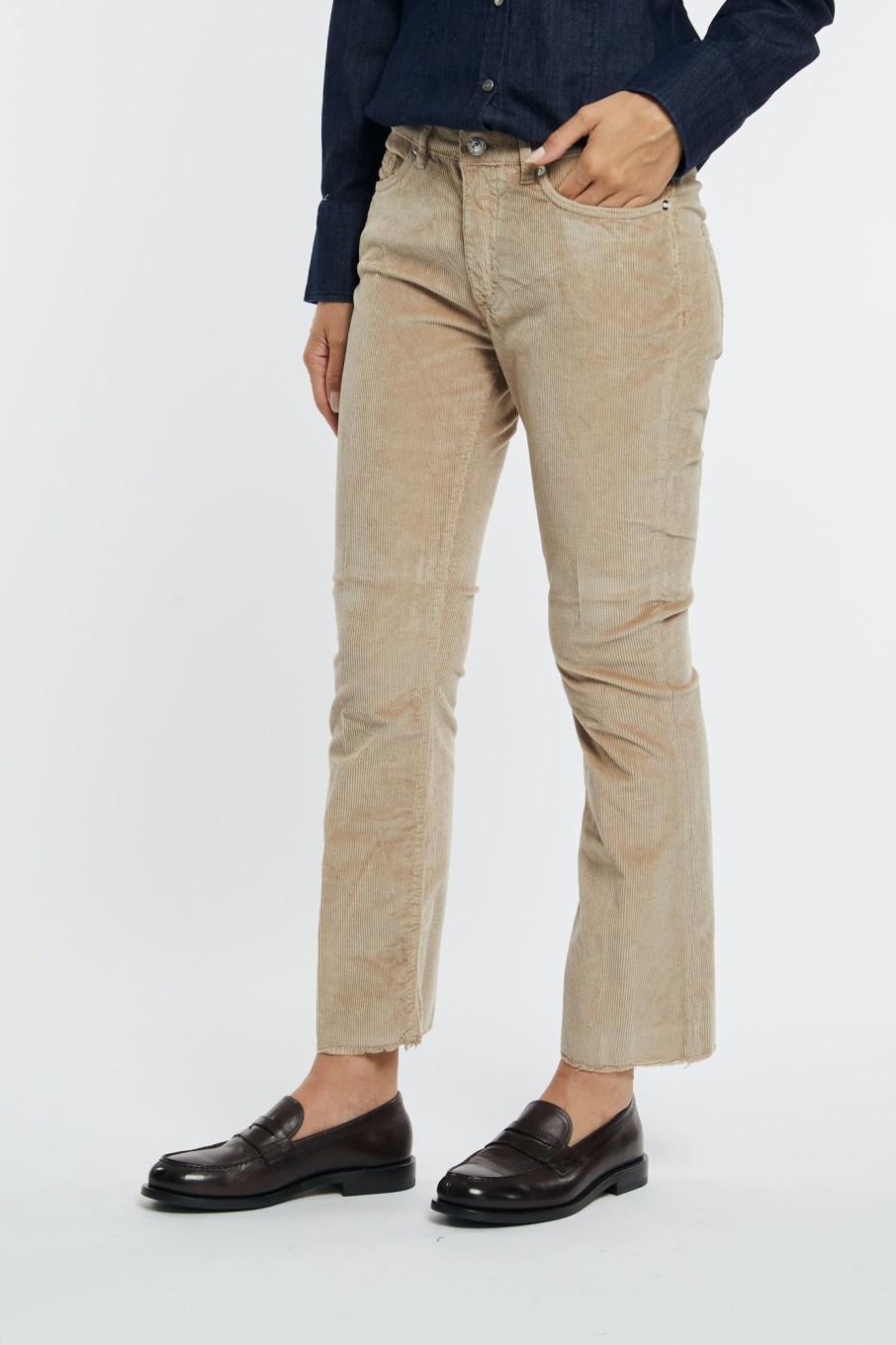 Donna nine in the morning Pantaloni | Pantalone Beige Donna