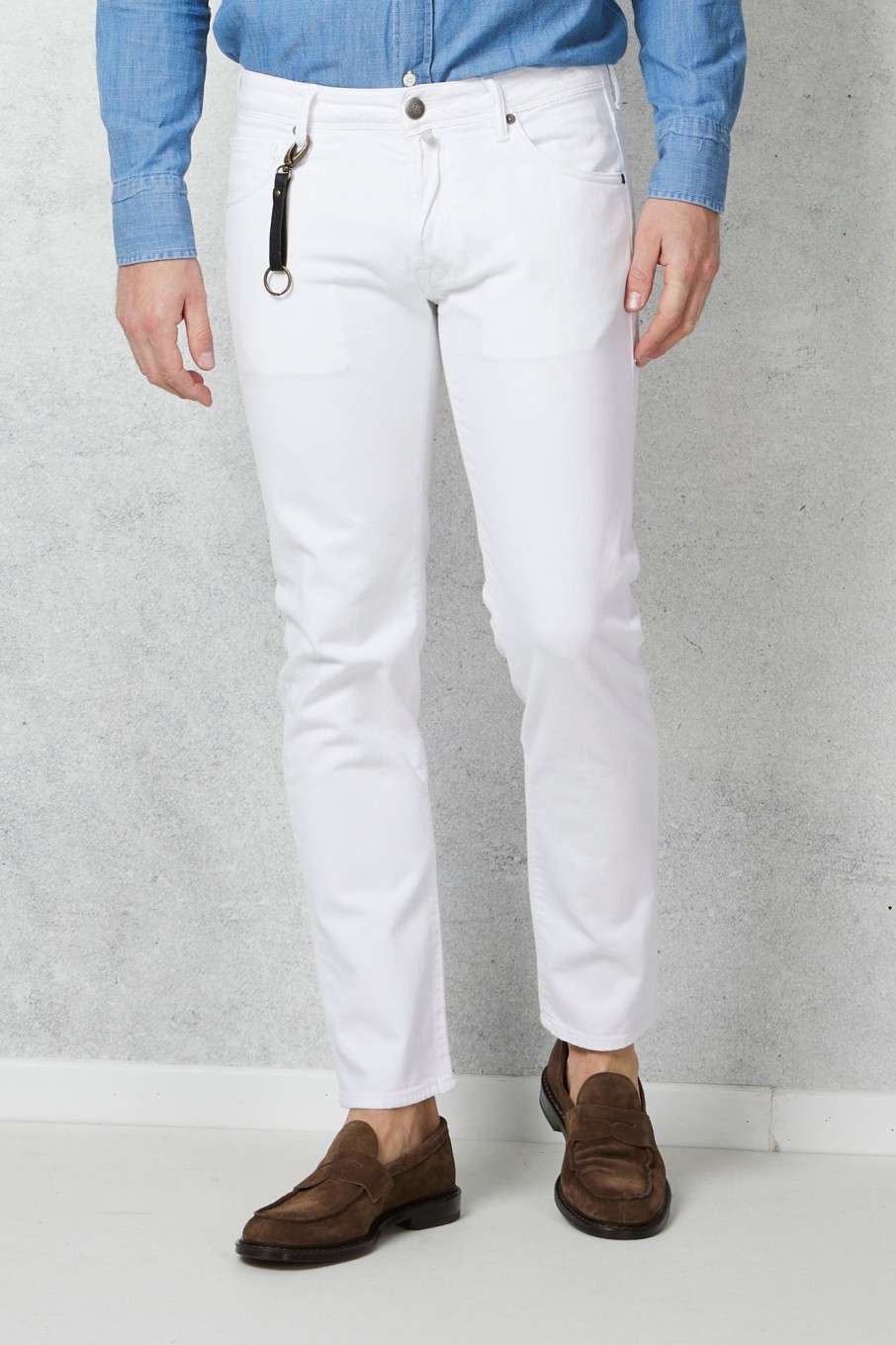 Uomo incotex denim Jeans | Jeans Bianco Uomo