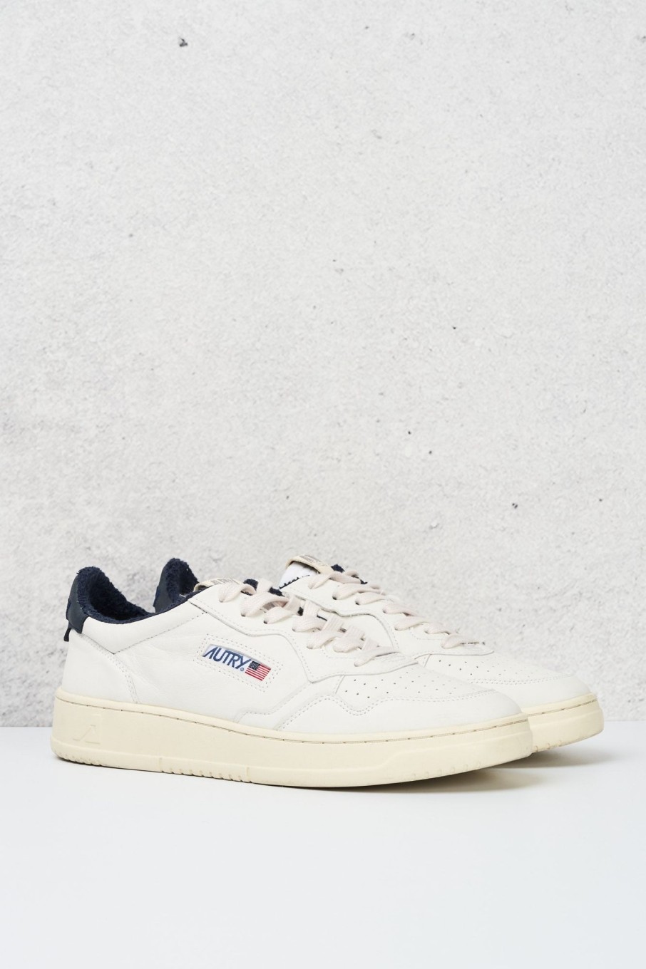 Uomo autry Sneakers | 01 Low Man Goat/Spo Bianco Uomo